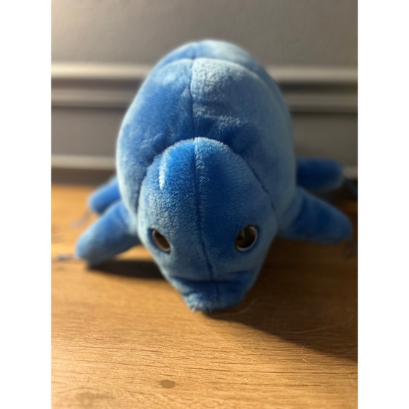 Giant Microbes Other - Giant Microbes Waterbear Tardigrade Blue Plush Stuffed Animal Toy Micro Organism